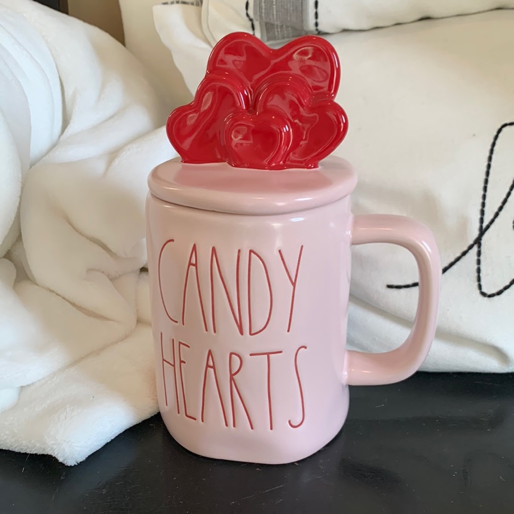 Rae Dunn Candy Hearts Topper mug!